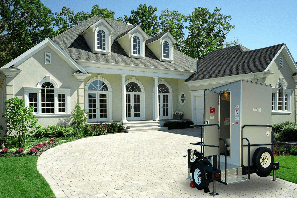 A large house with a spacious garage and truck, ideal for intimate gatherings in NY & NJ