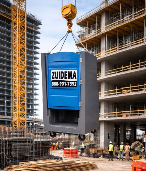 Zuidema Septic Services & Portable Toilets high-rise Portable Restroom in New York & New Jersey
