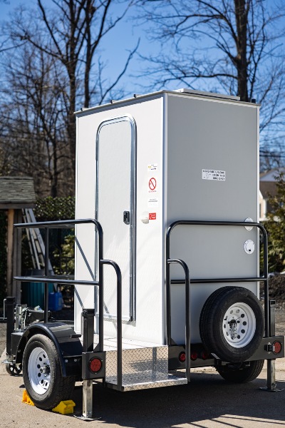 Exterior of 2 Restroom Trailer in NY & NJ