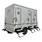 3 station restroom trailer